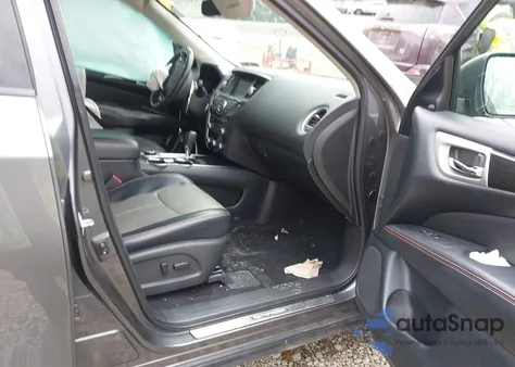 2019 Nissan Pathfinder Sl z USA, uszkodzony, nr VIN 5N1DR2MM3KC637946